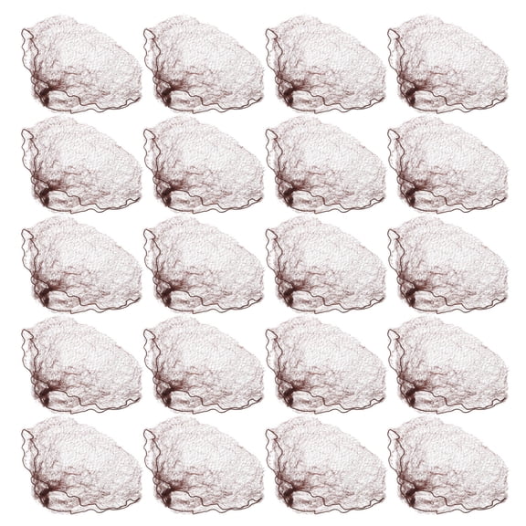 Raindrops 100pcs Hair Nets Mesh Elastic Hair Nets Hair Nets For Wigs Sleeping Hair Net Hair Nets For Women Sleeping Hair Bun Net