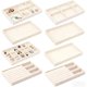 thumbnail image 1 of Bandeja de Joyería de Terciopelo, Joyero Organizador Apilable, Organizador de Cajones con Compartimentos, Joyero para Mujer, para Collares, Anillos, Pulseras, Pendientes, 1 of 4