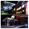 thumbnail image 4 of 25ft Cool White LED Rope Light, 288 LEDs Outdoor Waterproof - Connectable Accent Lighting for Patio, Backyard, Holiday Decor, 4 of 9