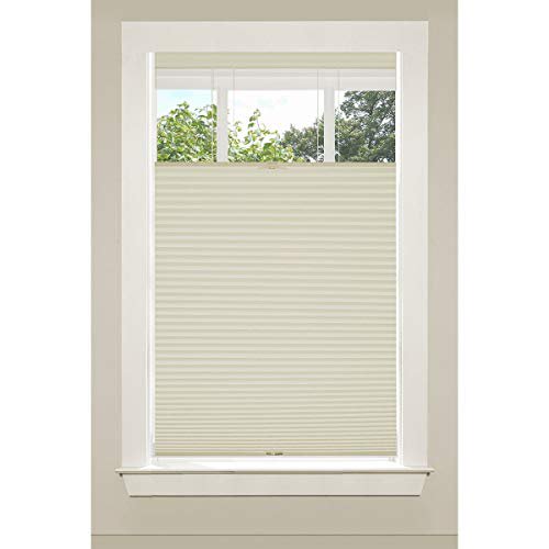 Top Down-Bottom Up Cordless Honeycomb Cellular Shade 29x64 White