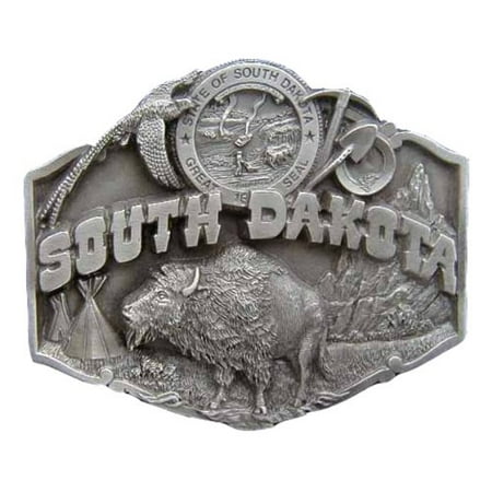 - South Dakota Novelty Belt Buckle