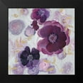 thumbnail image 2 of Studio M 20x20 Black Modern Framed Museum Art Print Titled - Ethereal Garden 2, 2 of 5