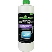 Green Gobbler Industrial Strength Septic Tank Treatment Liquid  2 Month Supply, 32 fl oz, 1 Pack