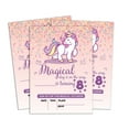 thumbnail image 1 of Darling Souvenir Pink Birthday Invitation Card Printable Elegant Fill or Write In Blank Party Invites 28 Pcs 5 x 7 Inches, 1 of 5