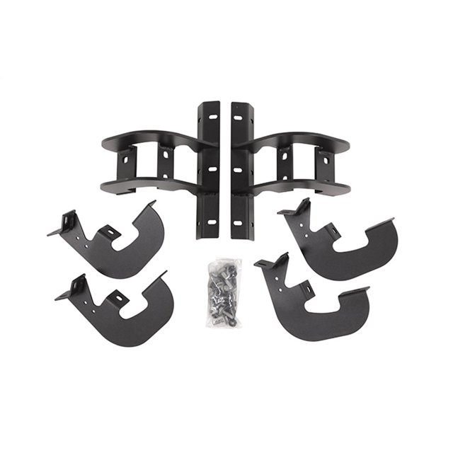 Dee Zee Nerf Bar - Kit de Montage Roue à Roue DZ66340W Série Hexagonale; pour Westin Hexagonale Série Roue à Barres; Aucune Installation de Forage