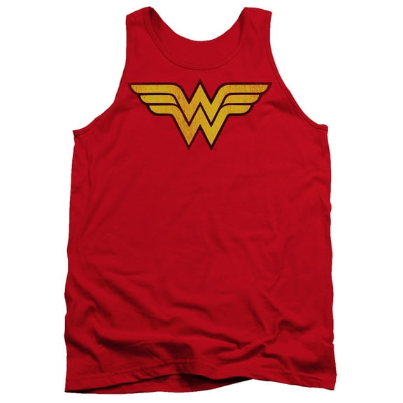Dc - Wonder Woman Logo Dist - Tank Top - Small