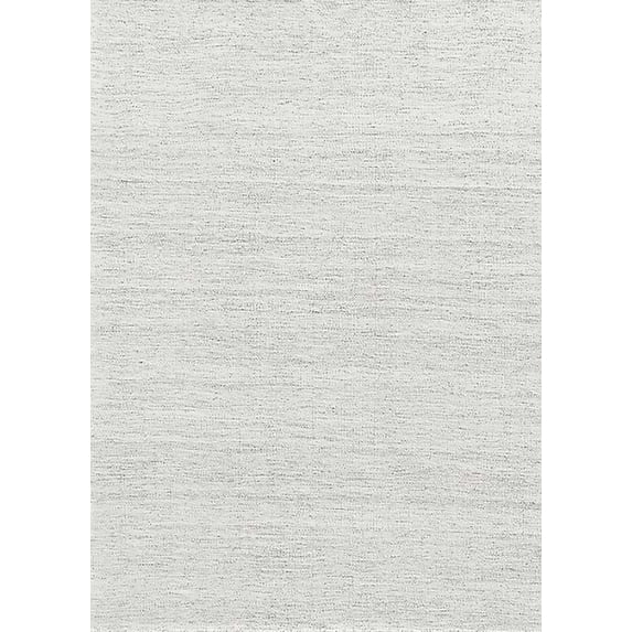 Ahgly Company Machine Washable Indoor Rectangle Industrial Modern Platinum Silver Gray Area Rugs, 5' x 7'