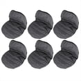 thumbnail image 3 of Universal Riding Lawn Mower Tractor Seat Cover Padded Comfort Pad Storage Pouch Medium,6 x Riding Lawn Mower Seat Cover,Black, 3 of 5