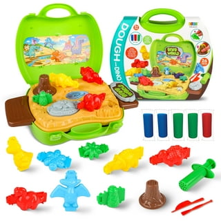  COVTOY Dinosaur Playdough Tool Kit for Toddlers 3 4 5
