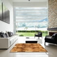 thumbnail image 7 of Ahgly Company Machine Washable Indoor Square Transitional Orange Area Rugs, 4' Square, 7 of 7