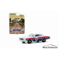thumbnail image 2 of 1976 Plymouth Fury, White with Red and Blue - Greenlight 30156/48 - 1/64 scale Diecast Model Toy Car, 2 of 3