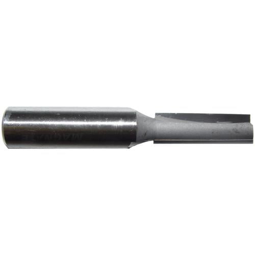 Magnate 233 Straight 1/2" Shank Diameter Router Bit - 3/8" Cutting Diameter, 1" Cutting Length, 1/2" Shank Diameter, 1-1/2" Shank Length