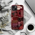 thumbnail image 6 of Christian Red Jesus Phone Case with Bible Verses and Roses, Inspirational Faith Design for iPhone 16 15 14 13 12 11 Pro Max Mini, 6 of 6