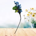 thumbnail image 3 of MLINS Artificial Lifelike Blueberries Fake Mini Berries Simulation Decorative Fruit Plants (Blue), 3 of 7