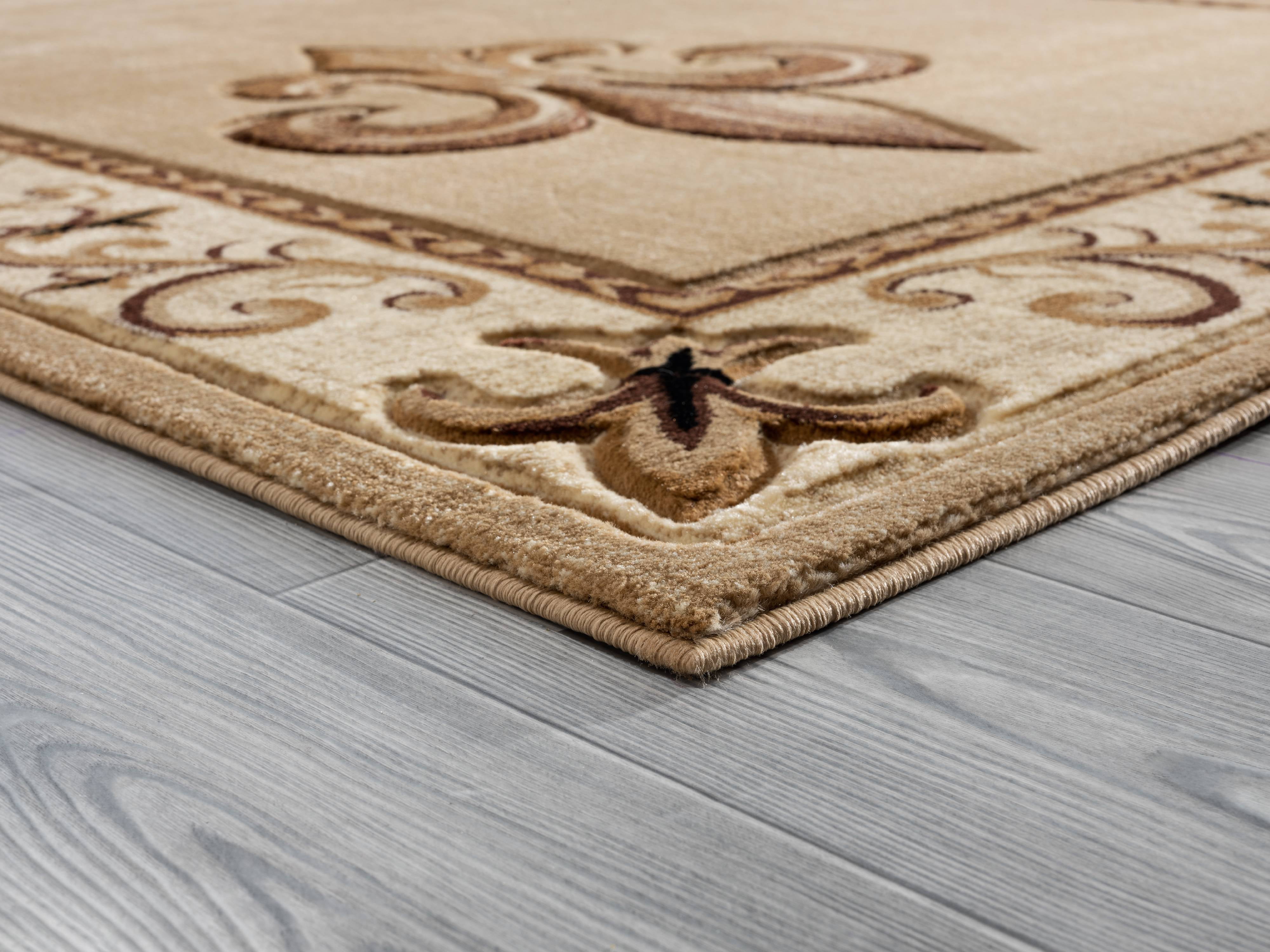 United Weavers Drachma Peleus Transitional Border Area Rug, Beige, 7'10" x 10'6"