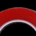 thumbnail image 3 of veasfak Ruban Adhésif Double Face, Colle Acrylique, Ruban de Montage Mural Amovible Rouge 8mm, 3 of 6