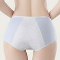 thumbnail image 5 of Women's Leakproof Briefs - Pure Crotch, Breathable, High Waist Menstrual Underwear, 5 of 5