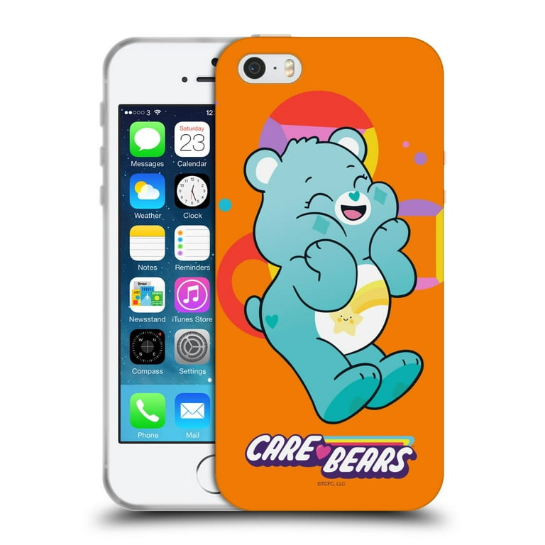 Head Designs Officially Licensed Care Bears Characters Wish Soft Gel Case Compatible Apple iPhone 5 / 5s / iPhone SE - Walmart.com
