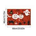 thumbnail image 2 of Halloween Doormat Scary Pumpkin Non Entry Rug Durable Polyester Carpet for Indoor Outdoor Welcome Entryway, 2 of 4