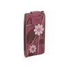Case Logic Pop Flower Case - Case for player - faux suede - pink pop flower - for Apple iPod nano (4G)