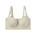 thumbnail image 6 of Uqiangy Brassiere for Women Gym Tops for Women Comfy Bras Push Up Bras for Women No Underwire Senior Bras for Women Womens Bras Pack Bras for Women No Underwire Beige 48/110D, 6 of 6