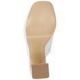 thumbnail image 6 of Journee Womens Ezzlynn Structured Heel Slip On Platform Dress Sandals, 6 of 10