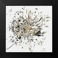 thumbnail image 2 of Jensen, Asia 15x15 Black Modern Framed Museum Art Print Titled - Dabbing Bouquet, 2 of 5