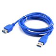 thumbnail image 2 of Cable de extensión USB 3.0 de 3 m, cable de datos de alta velocidad de hasta 5 Gbit/s., 2 of 4