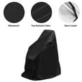 thumbnail image 3 of Wheelchair Cover Lightweight Protective Accessories Dustproof Durable Rainproof Electric Wheelchair Cover for Outdoor Travel , 100x75x100cm Black, 3 of 9
