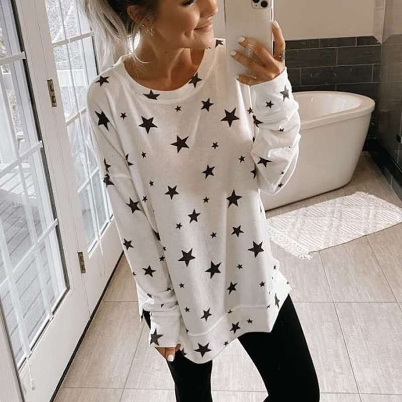 Loose Oversized Long Sleeves Ladies 