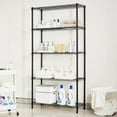 thumbnail image 5 of 5 tier black coating shelving unit 14x36x72in, 5 of 10