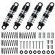 thumbnail image 3 of 4 amortiguadores RC a escala 1/30, repuestos para amortiguadores delanteros y traseros para coches RC SCX30 (accesorios de bricolaje)., 3 of 6
