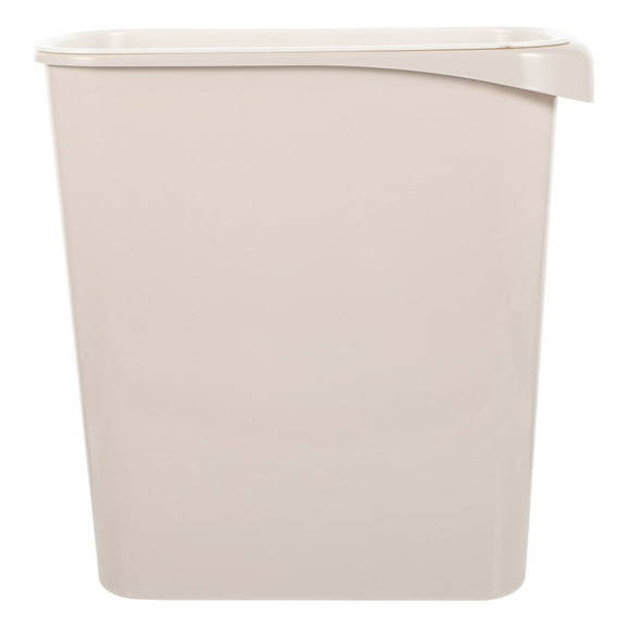 Worgeous  Garbage Can Kitchen Food Waste Bedroom Bin Trash Cans White