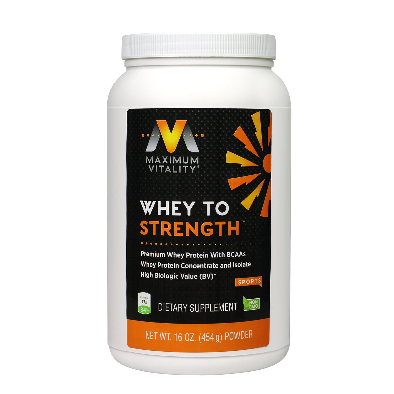 Whey to Strength; Protein Powder; Maximum Vitality