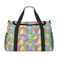 thumbnail image 1 of Balery Colorful Easter eggs Bolsa de Gimnasio para Mujeres, Bolsa de Viaje con Bolsillo Húmedo, Bolsa de Fin de Semana para Mujeres, Bolsa de Viaje Resistente al Agua, 1 of 7
