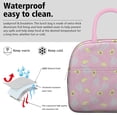 thumbnail image 3 of Lunch Bag Lunch Box for Women Reusable Insulated Lunch Bags,Water-Resistant Pink Avocado Food Cooler Lunch Tote Bag, Large Capacity for Work Travel Picnic, 3 of 6
