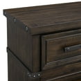 thumbnail image 4 of Picket House Furnishings Canyon Ridge Dresser and Mirror Set in Charcoal, 4 of 10