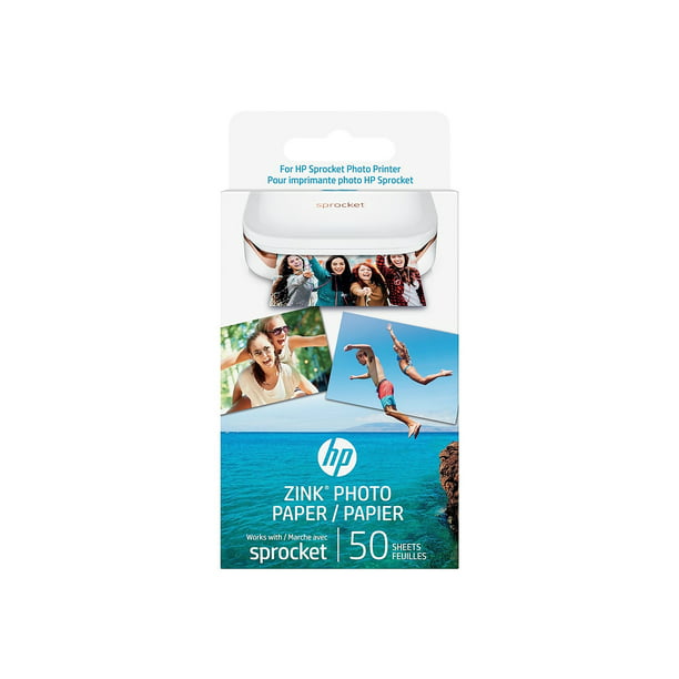 HP Sprocket 2x3" Premium Sticky Back Photo Paper (50 Sheets) - Walmart.com