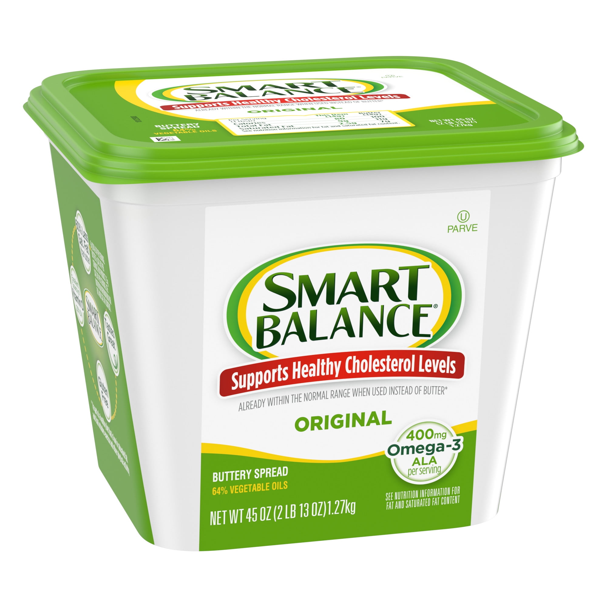 Smart Balance Original Buttery Spread, 45 oz Tub