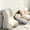 Warm Beige, variant on Ergonomic Memory Foam Reading Pillow with Full Back, Lumbar & Waist Support, Comfort Backrest Cushion for Bed, Sofa & Chair, Ideal for Reading, TV Watching and Studying