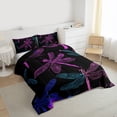 thumbnail image 3 of Feelyou Bohemian Dragonfly Full Size Comforter Sets, Mandala Hippie Animal Bedding Comforter Set, Teens Kids Boys Girls Reversible Bedding Sets, Super Cozy Room Decor, 3pcs, 3 of 8