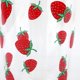 thumbnail image 3 of Glass Cups with Lids and Straws - Clear Glass Cups Drinking Glasses - Strawberry Pattern - for Water, Coffee, Milk, Juice, 3 of 5