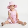 thumbnail image 5 of Sperry Seersucker Woven Dress with Panty and Sun Hat (Baby Girls), 3 Piece Set, Sizes 3M-24M, 5 of 7