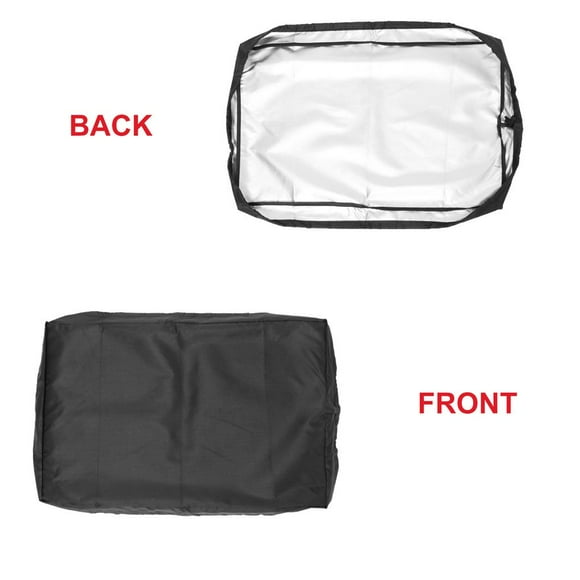 Sports Bike Screen Cover with Storage Bag 600D Oxford Cloth Exercise Bicycle Monitor Cover Spin Bike Screen Dust Cover Compatible for Peloton Exercise Bike