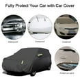 thumbnail image 7 of Universal XXL Car Cover - Full Sedan Protection with Reflective Strip - Sunscreen, Dustproof, Waterproof, and UV Scratch-Resistant - Keep Your Car Safe and Protected - Ideal for All-Weather Use, 7 of 7