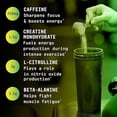 thumbnail image 6 of BEYOND RAW LIT Pre Workout Powder Supplement, Energy, Focus, Endurance, Pumps, Nitric Oxide Boost, 250mg Caffeine, Creatine, Beta Alanine, Lemonade to Green Apple, 30 Servings, 6 of 6