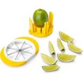 thumbnail image 7 of Tovolo Citrus Slicer & Wedger Tool - Premium Dual Blade Lemon, Lime, and Orange Cutter Creates 8 Uniform Wedges and 6 Slices, Perfect Bar Tool, Anti-Slip Base, Stackable, BPA-Free, Dishwasher Safe, 7 of 7