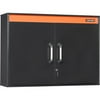Black & Decker Hitch Cap 2-Door Wall Cabinet, 41-1/8"W x 11-3/4"D x 29-3/4"H, Black Laminate Finish