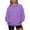Purple, variant on IROINNID Hoodie for Women Oversized Long Sleeve Versatile Hoodie Casual Solid Plain Basic Pullover Fall Tops,Purple