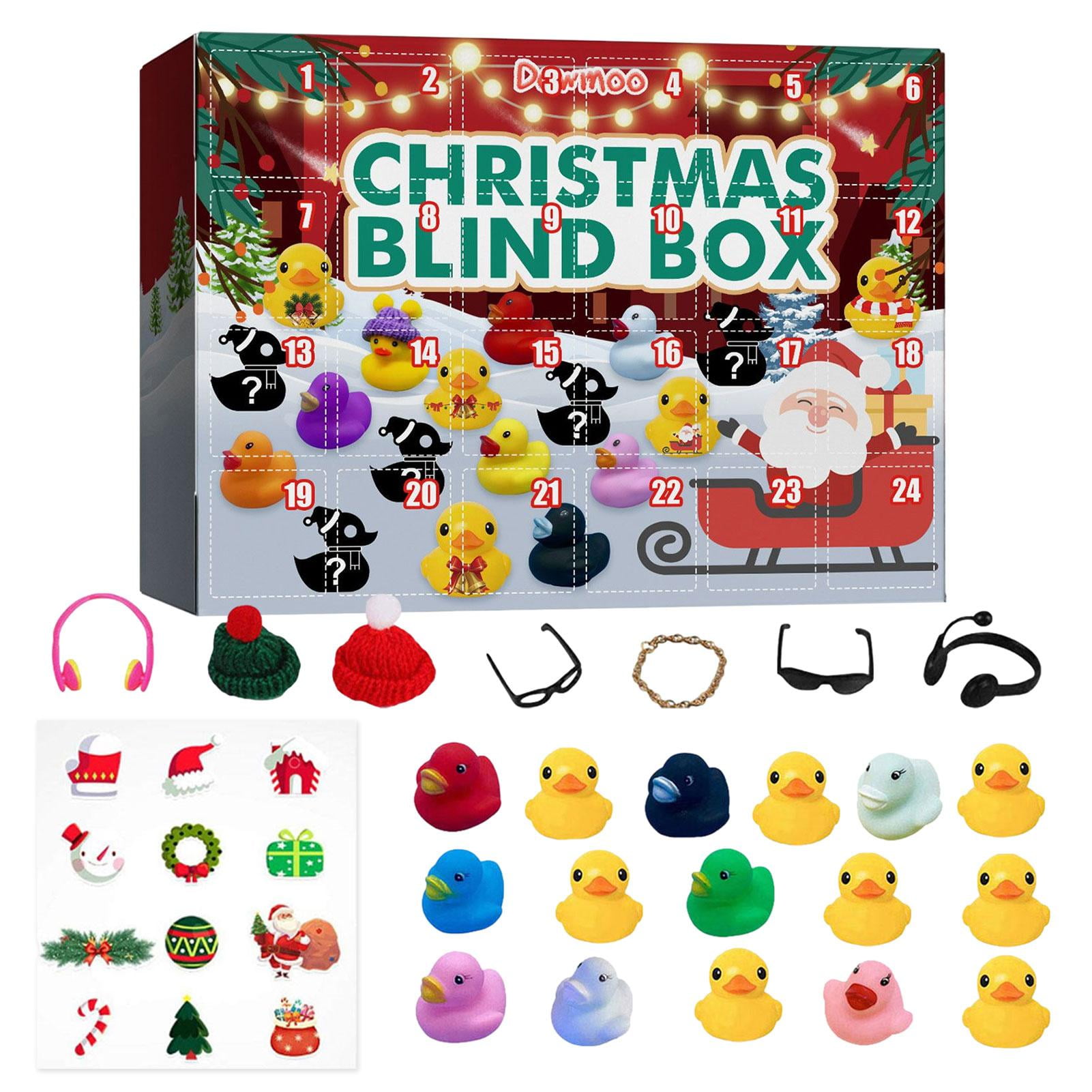 Rubber Duck Advent Calendar | 24 Days Christmas Countdown for Kids | Rubber  Ducky Bath Toy, Creative Christmas Gifts, Kids Party Favors - Walmart.com